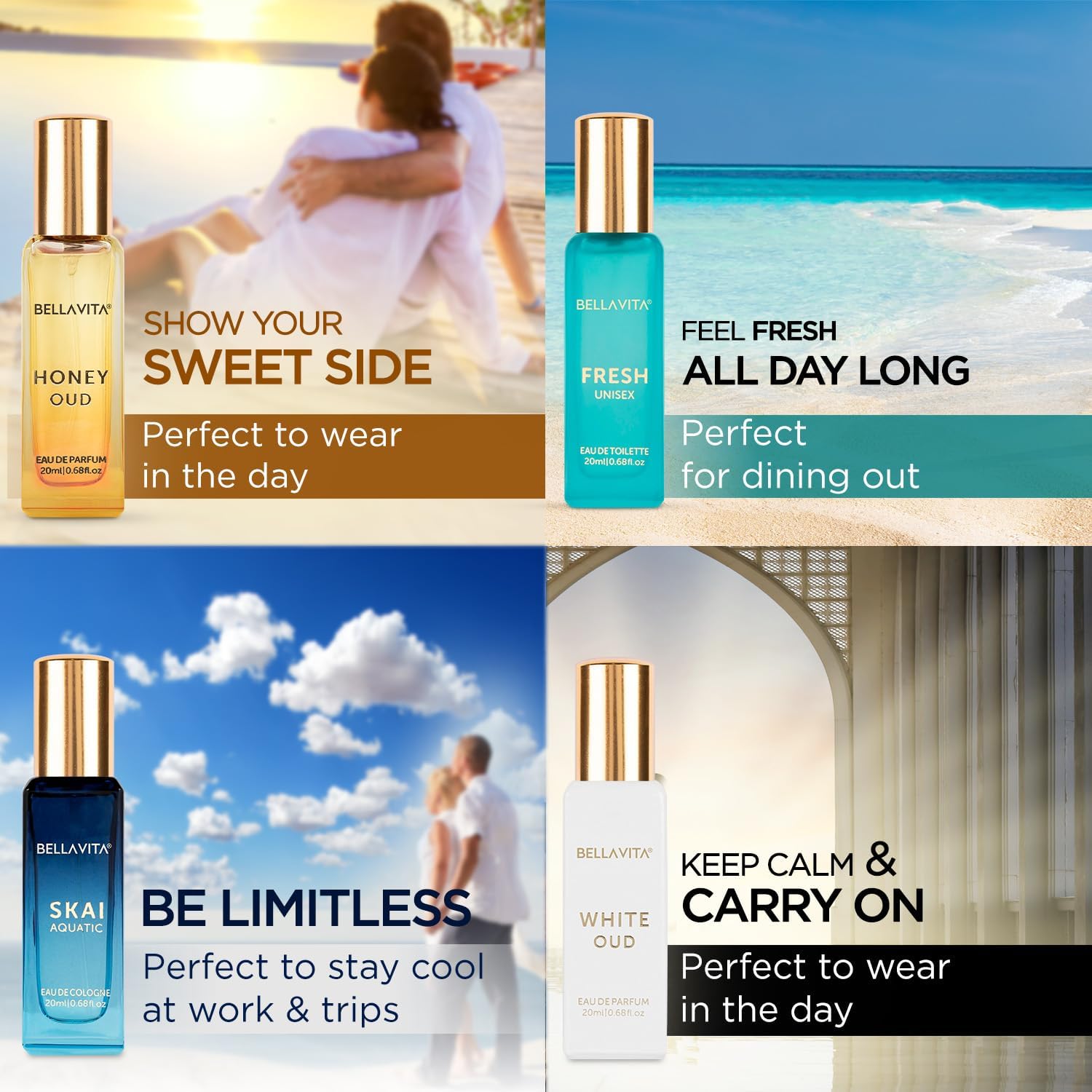 제니픽 벨라 비타 럭셔리 유니섹스 오 드 퍼퓸 선물 세 - Perfume Alcohol Fragrance 리뷰 및 가격