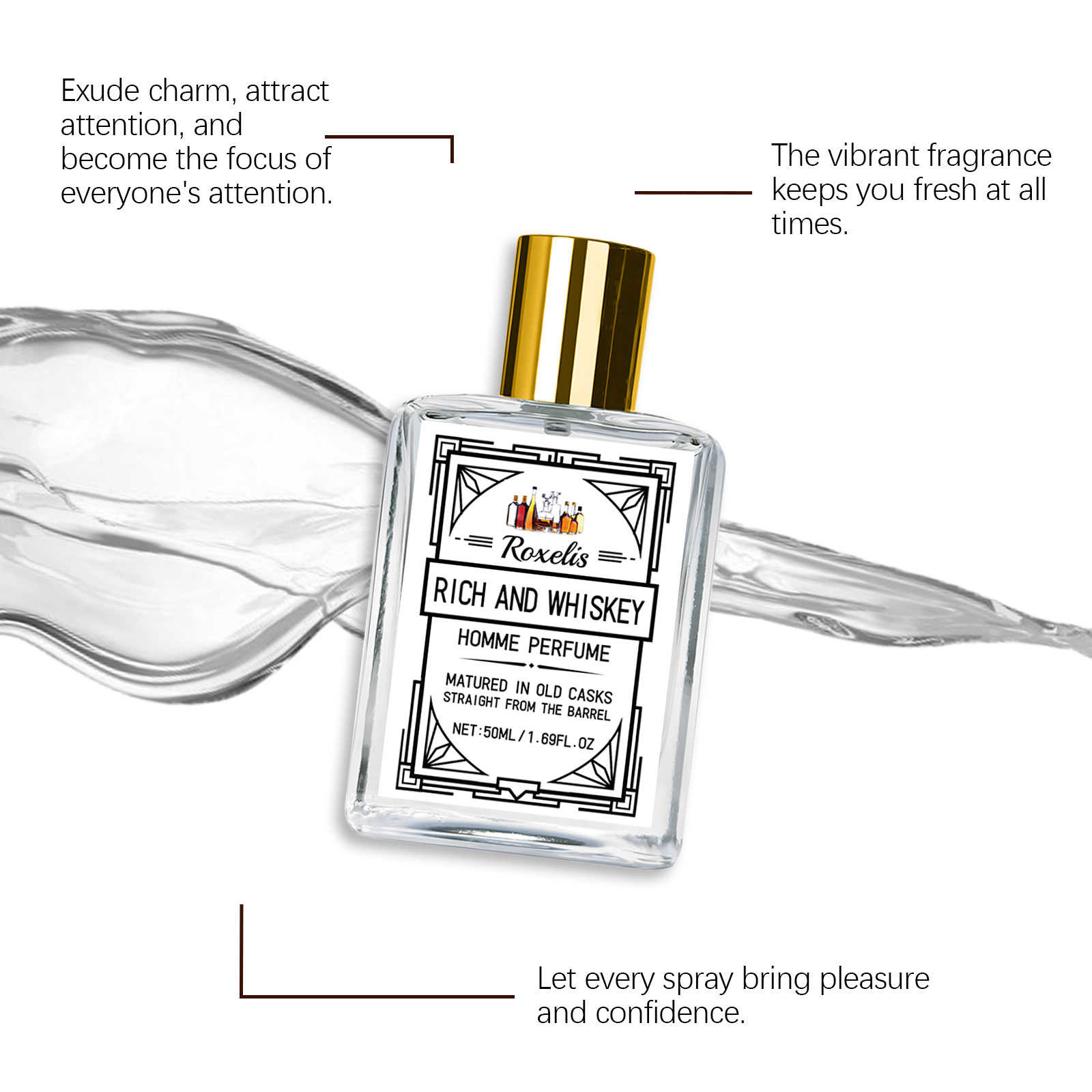록셀리스 50ml 참 위스키 남성 향수 구롱 향기 우아 - Perfume Alcohol Fragrance 리뷰 및 가격